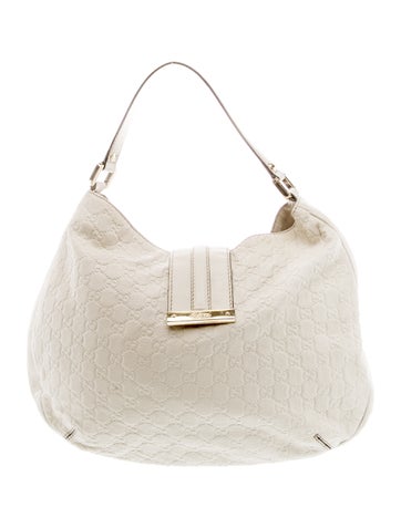 Gucci Hobos GG Signature New Ladies Large Vintage