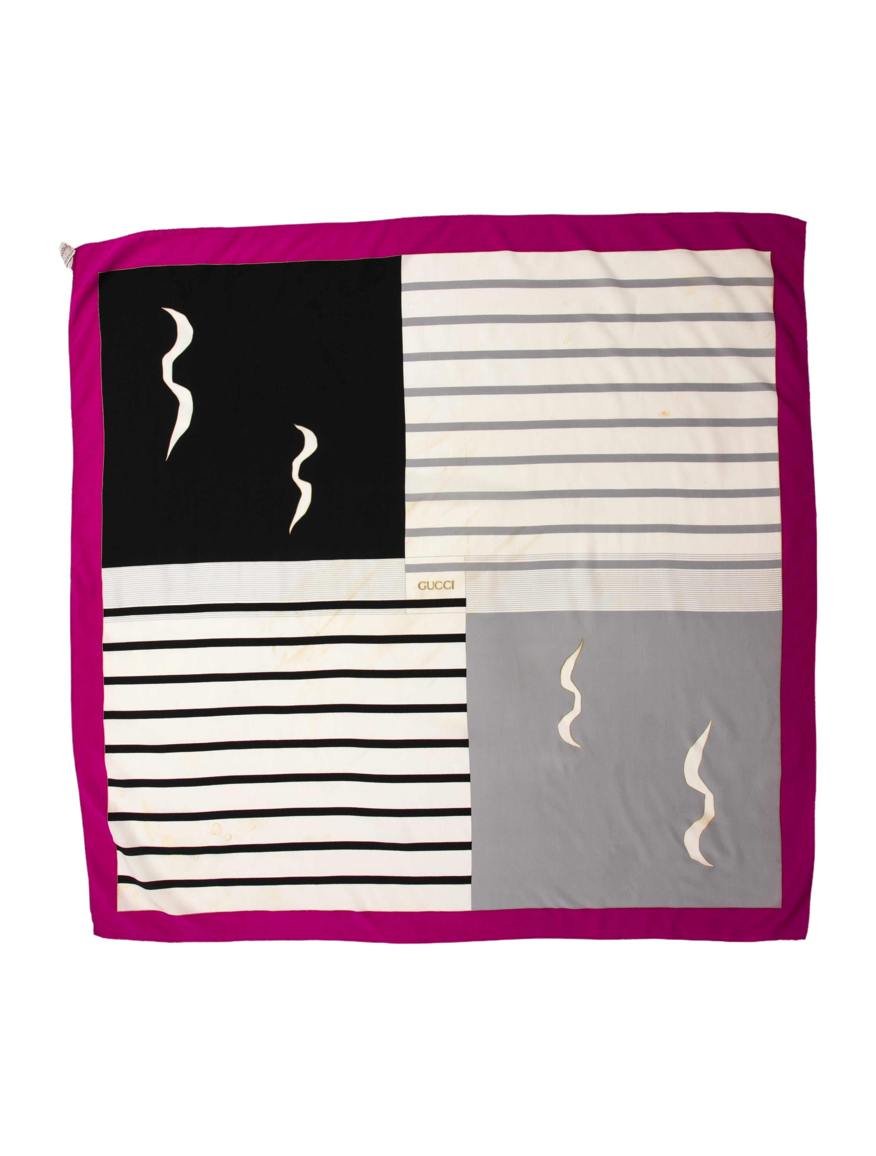 Gucci Silk Vintage Scarf