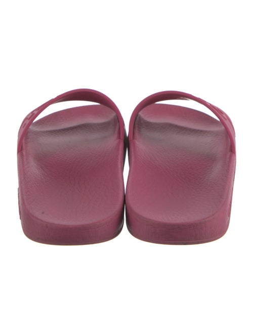 Gucci Interlocking G Logo Rubber Slides