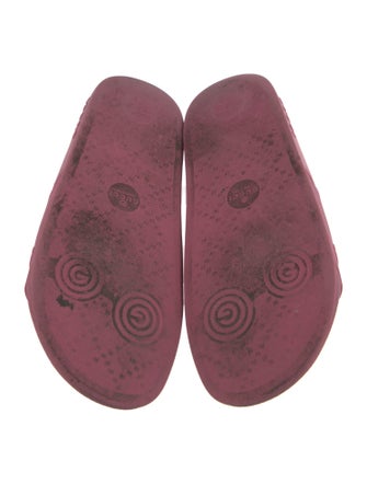 Gucci Interlocking G Logo Rubber Slides
