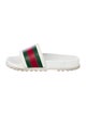 Gucci Web Accent Rubber Slides