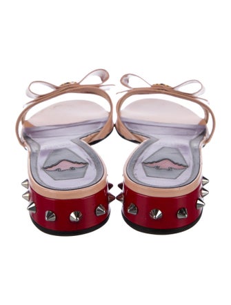 Gucci Sadie Patent Leather Slides