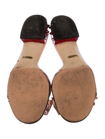 Gucci Sadie Patent Leather Slides