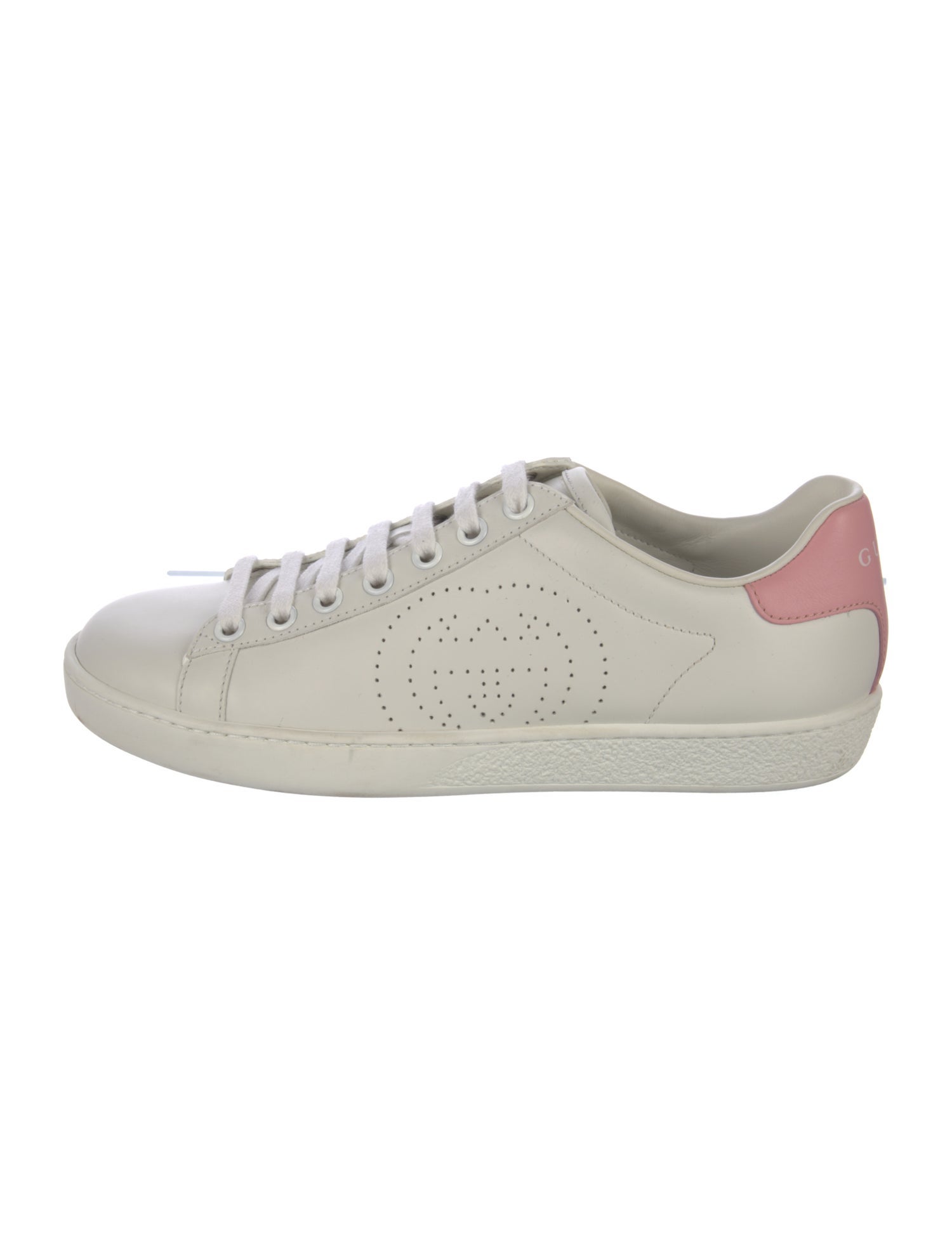 Gucci Interlocking G Logo Leather Sneakers