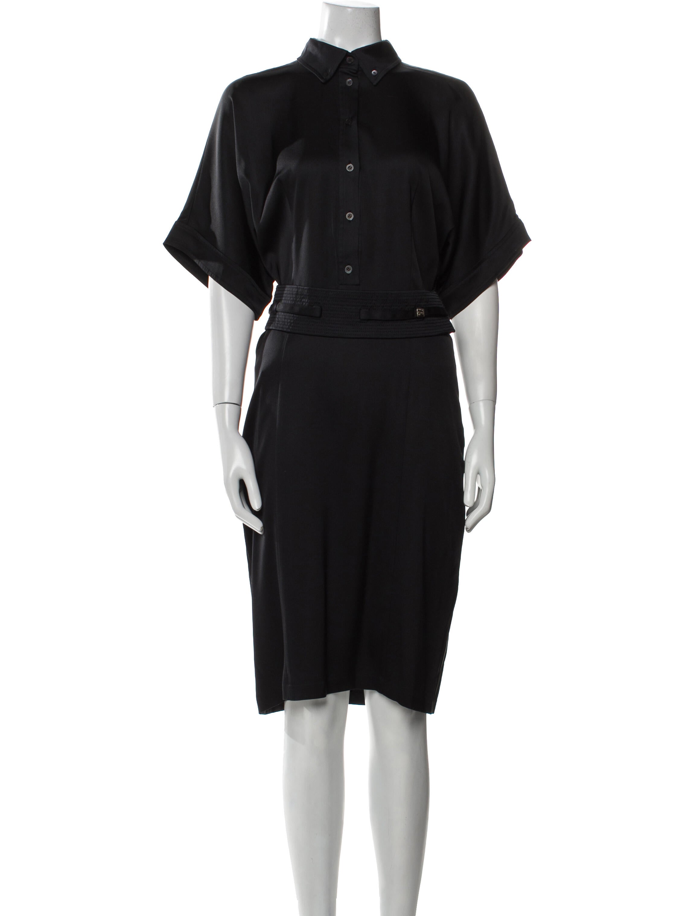 Gucci Silk Midi Length Dress