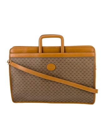 Gucci Interlocking G Briefcase Vintage