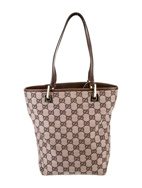 Gucci Canvas Top Handle Bag