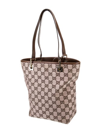 Gucci Canvas Top Handle Bag
