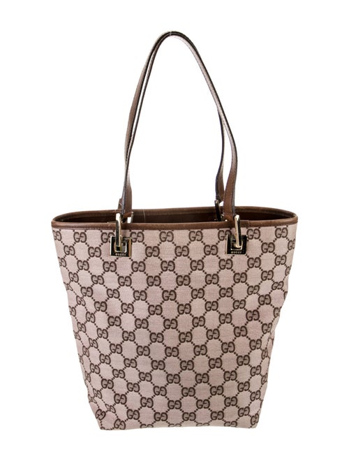 Gucci Canvas Top Handle Bag