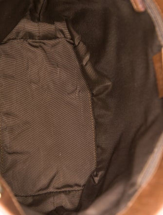 Gucci Canvas Top Handle Bag