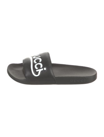 Gucci Leather Slides