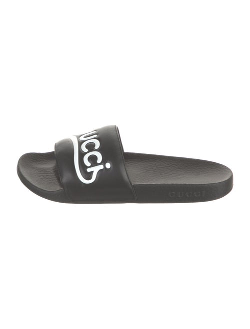 Gucci Leather Slides