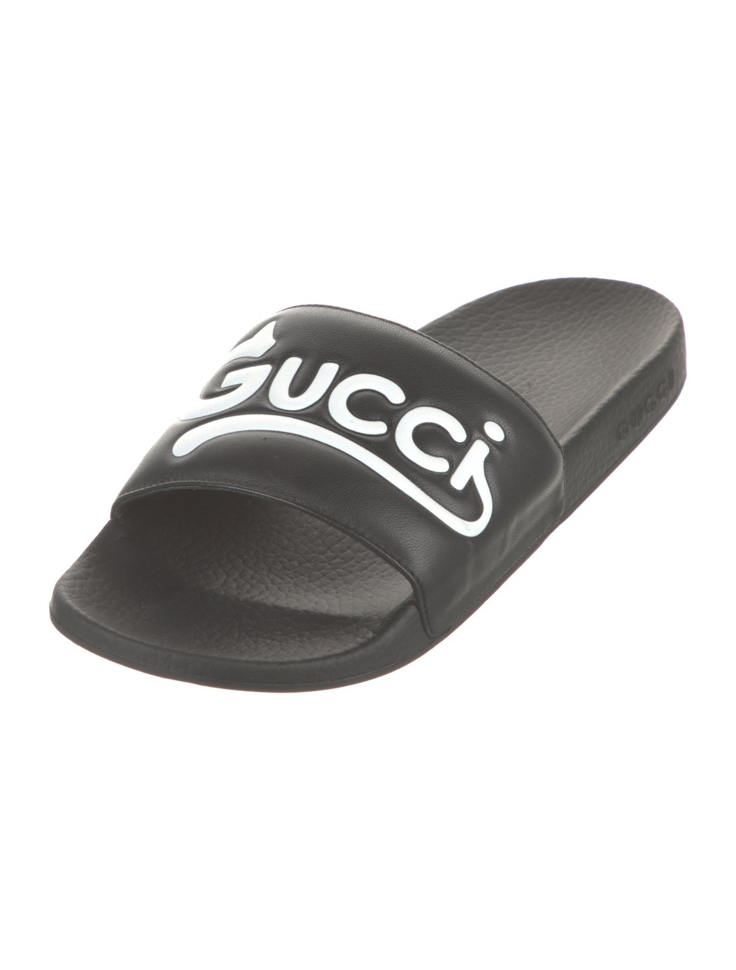 Gucci Leather Slides
