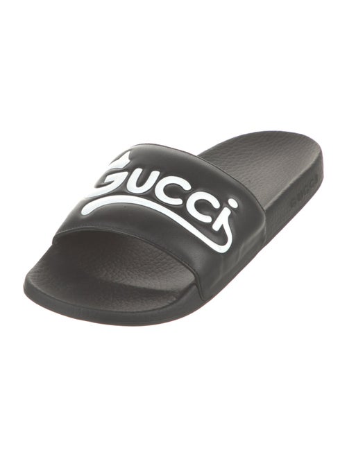 Gucci Leather Slides