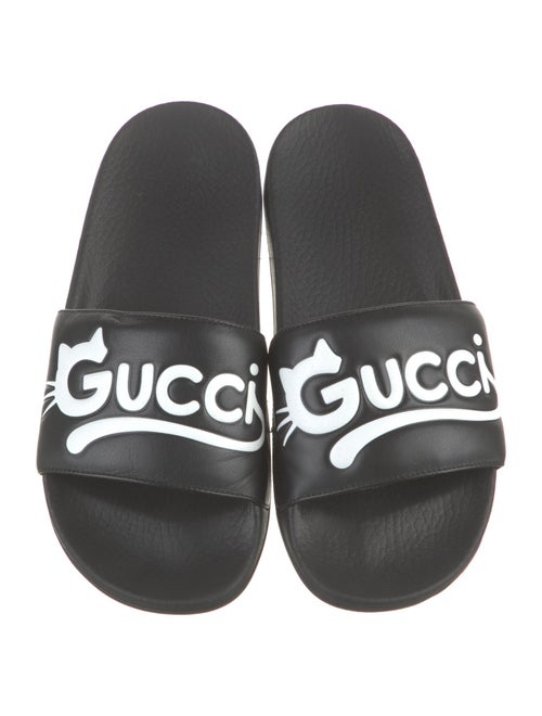 Gucci Leather Slides