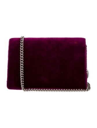 Gucci Velvet Shoulder Bag