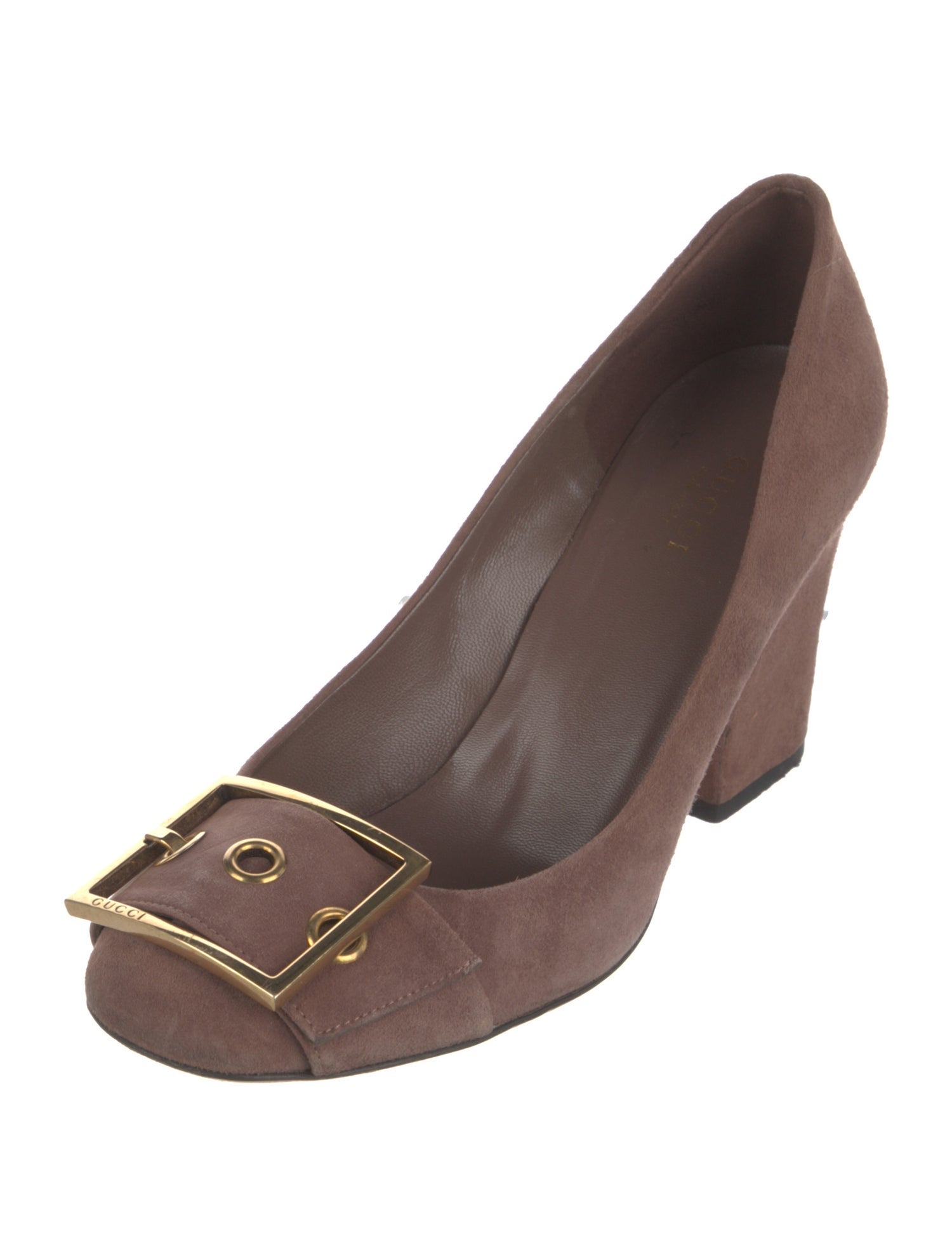 Gucci Suede Pumps