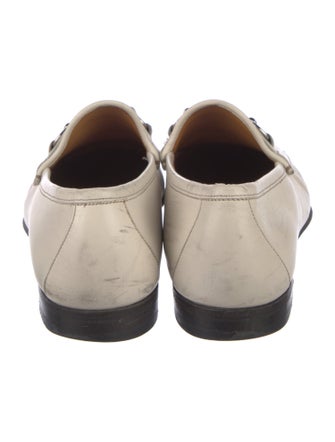 Gucci Horsebit Accent Leather Loafers