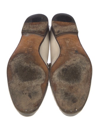 Gucci Horsebit Accent Leather Loafers