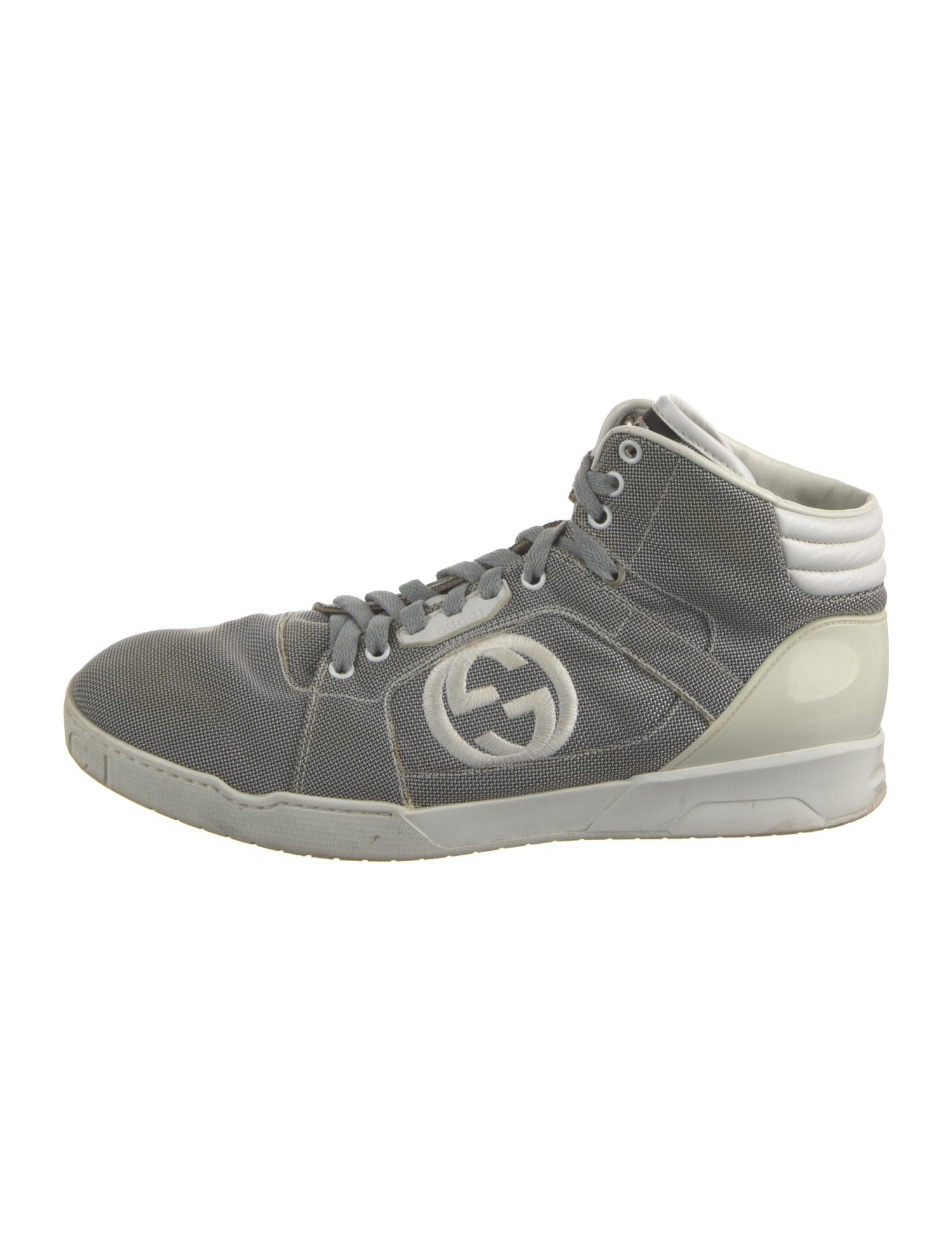 Gucci Interlocking G Logo Canvas Sneakers