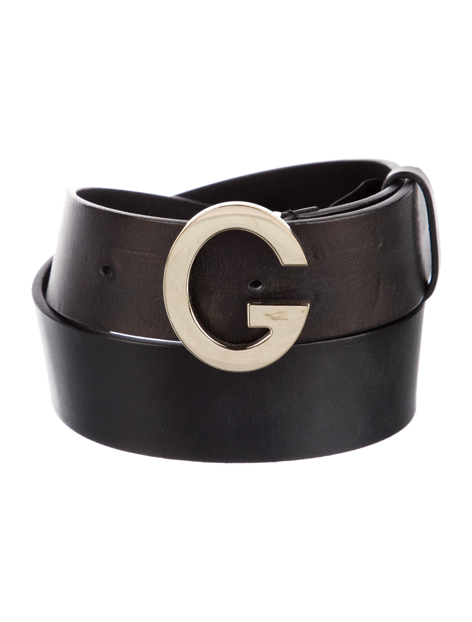 Gucci Signature Logo Skinny Belt