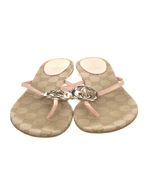 Gucci Interlocking G Logo Slides