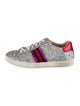 Gucci Sylvie Web Accent Glitter Sneakers