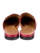 Gucci Horsebit Accent Leather Mules