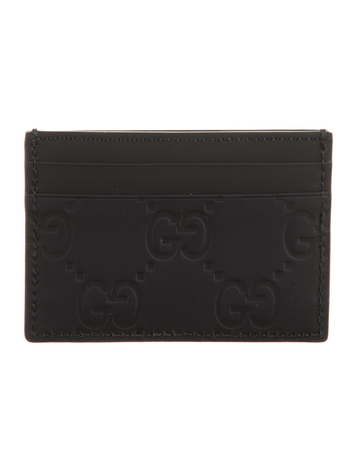 Gucci GG Logo Rubber Card Holder