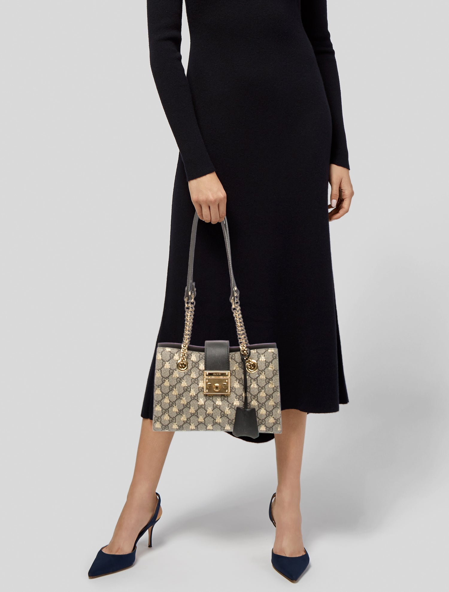 Gucci GG Supreme Padlock Small