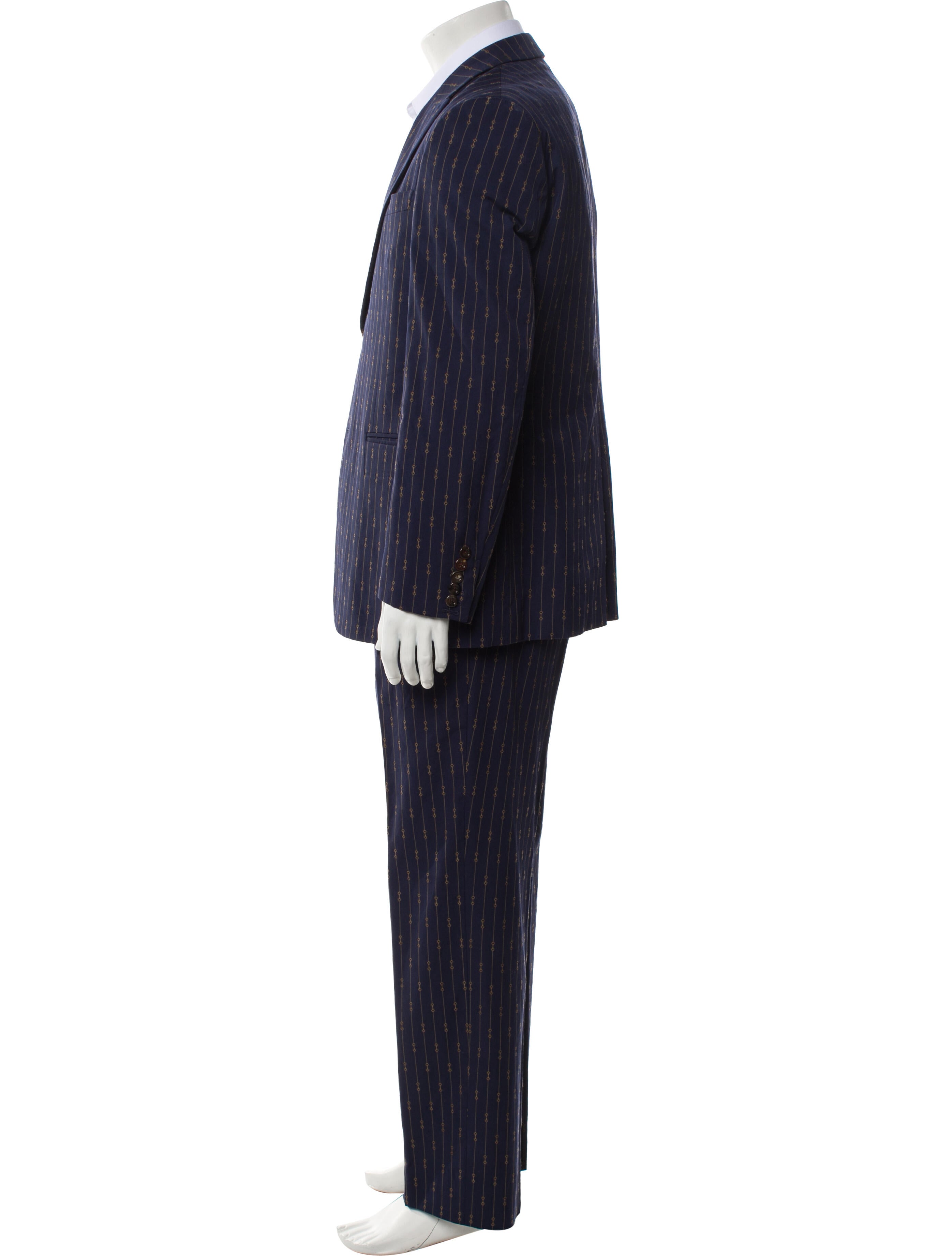 Gucci Wool Striped Two-Piece Suit