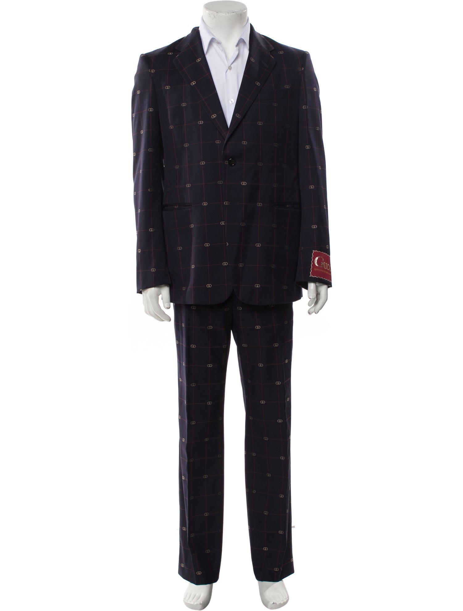 Gucci 2023 Interlocking G Logo Two-Piece Suit