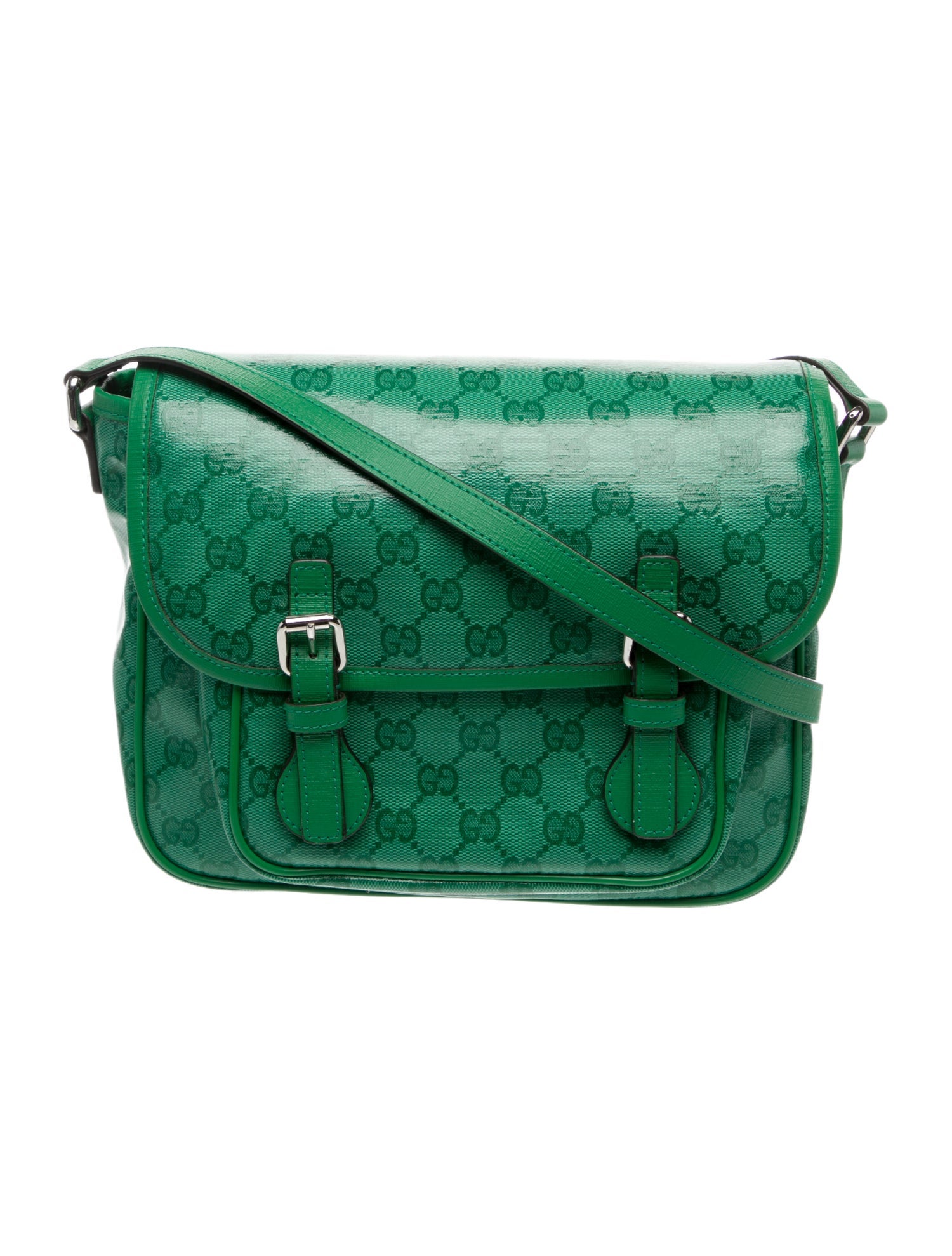 Gucci Kids' GG Supreme Canvas Messenger Bag