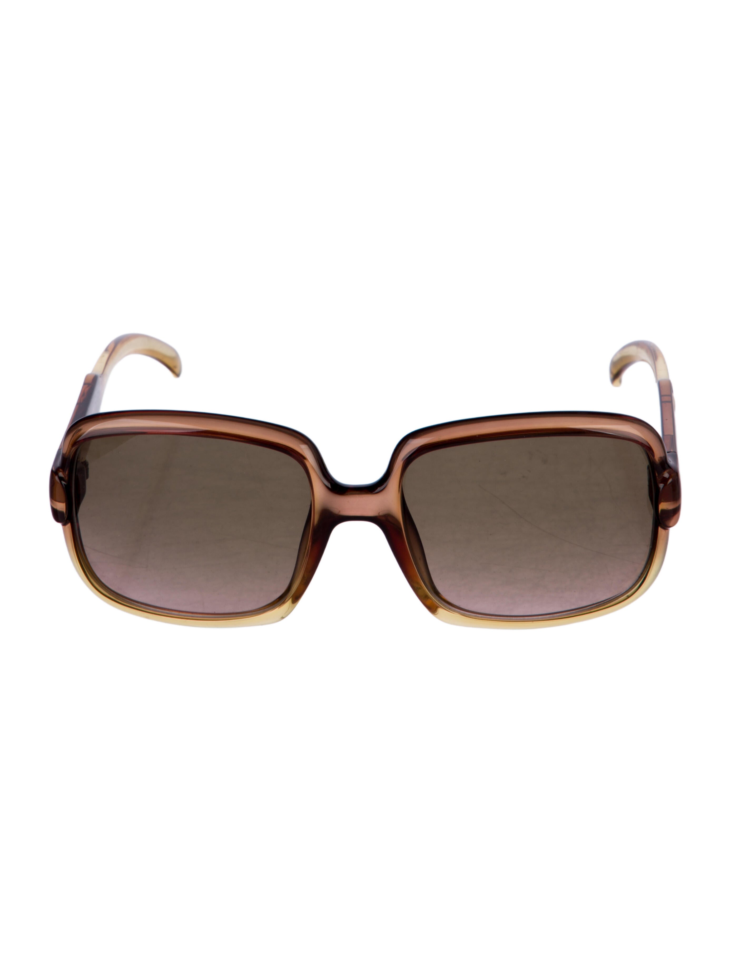 Gucci Square Gradient Sunglasses