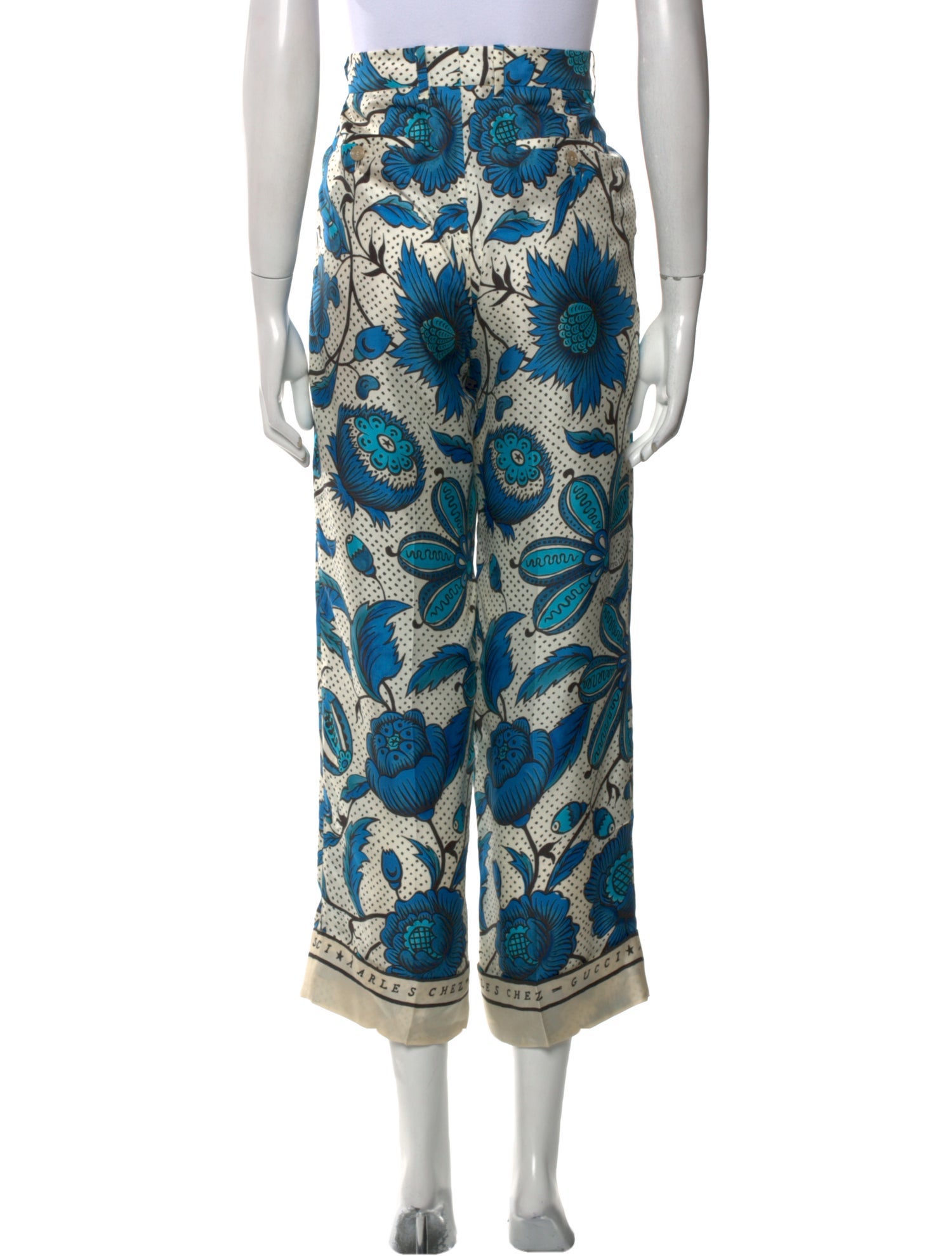 Gucci 2018 Wide Leg Pants