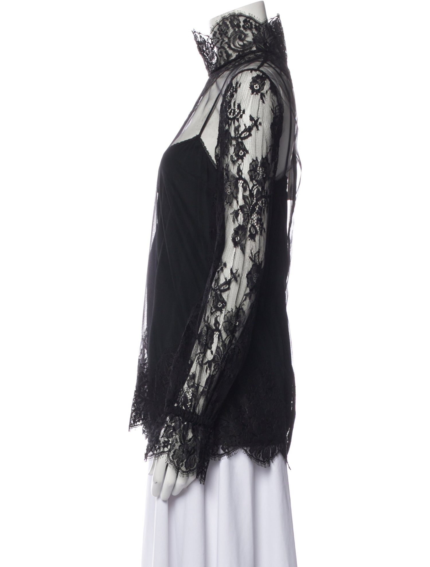 Gucci 2023 Lace Pattern Blouse w/ Tags