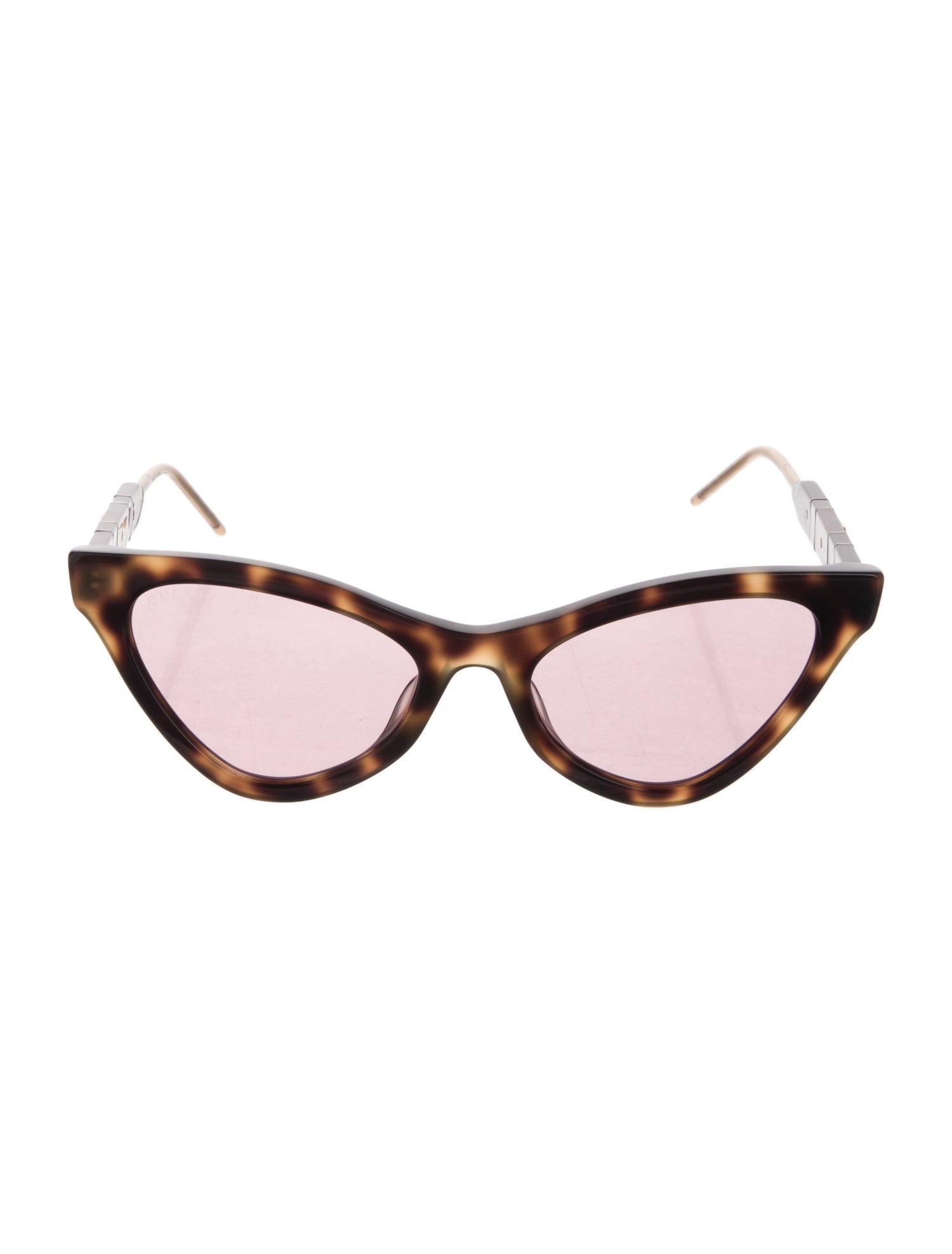 Gucci Web Accent Cat-Eye Sunglasses