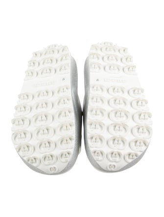 Gucci Interlocking G Logo Glitter Slides