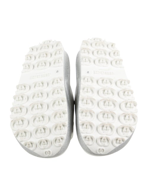 Gucci Interlocking G Logo Glitter Slides