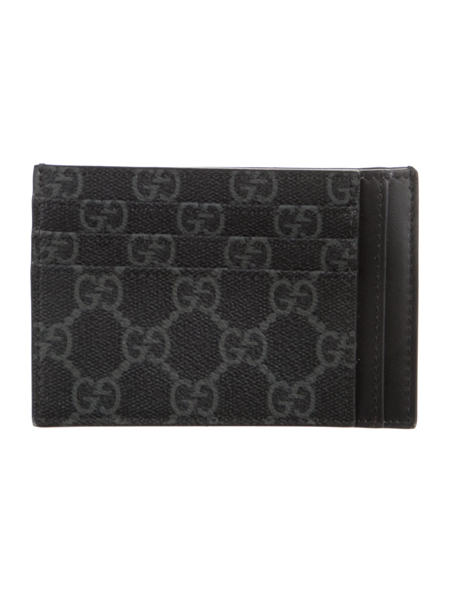 Gucci Emblem GG Supreme Card Holder