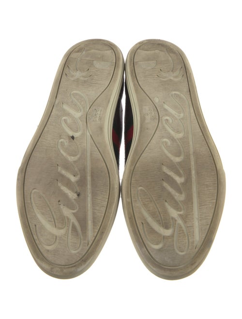 Gucci Web Accent Wool Sneakers
