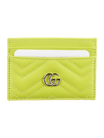 Gucci Marmont Double G Logo Card Holder