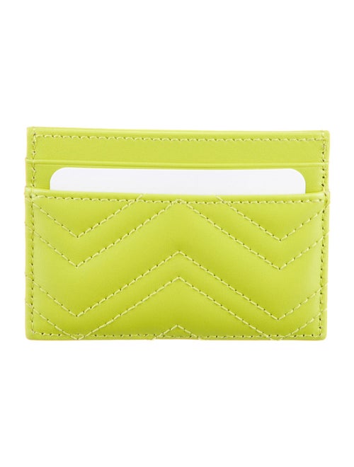 Gucci Marmont Double G Logo Card Holder