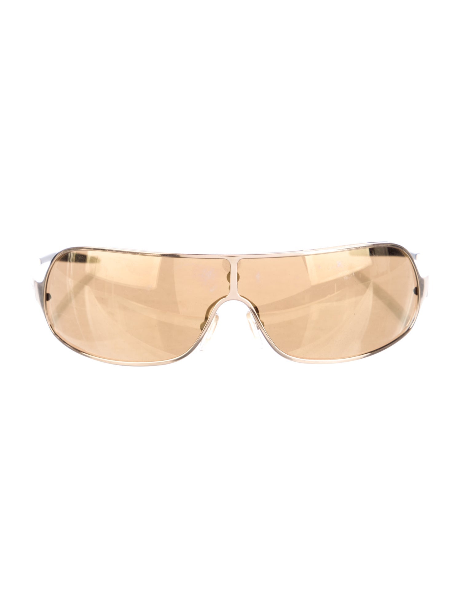 Gucci Shield Tinted Sunglasses