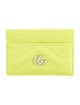 Gucci Marmont Double G Logo Card Holder