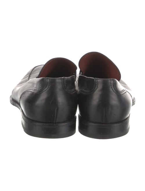 Gucci Horsebit Accent Leather Loafers