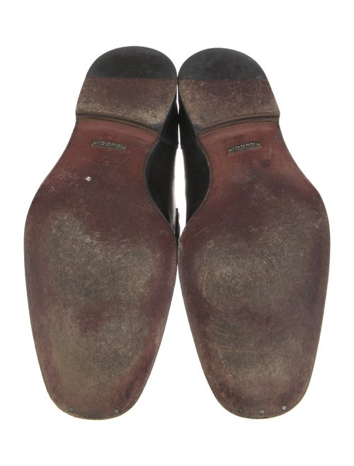 Gucci Horsebit Accent Leather Loafers