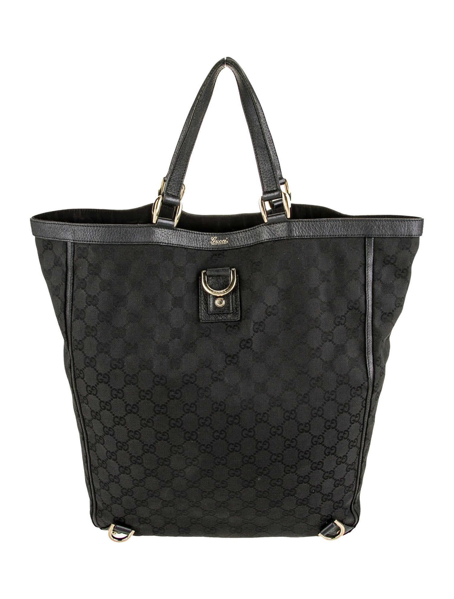 Gucci Canvas Top Handle Bag