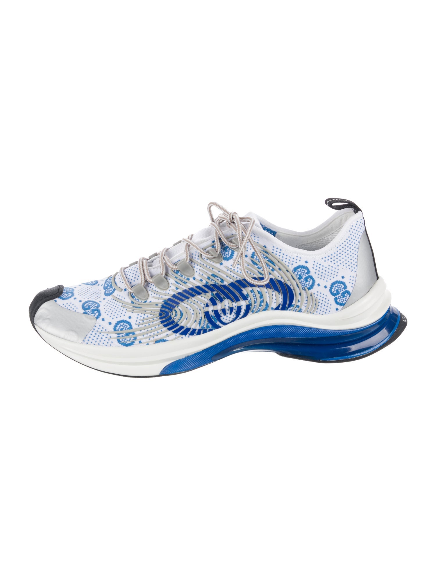 Gucci GG Logo Neoprene Athletic Sneakers w/ Tags