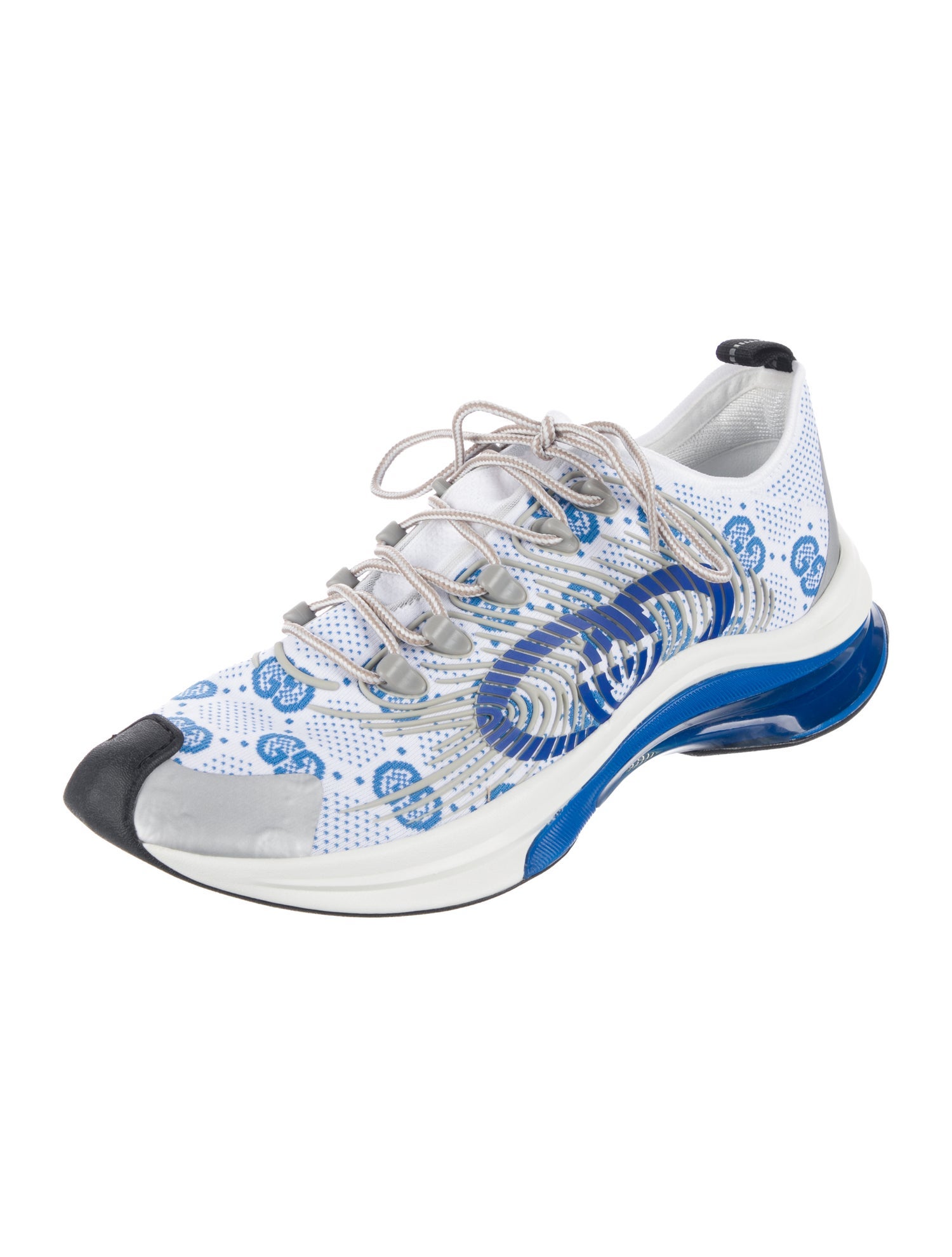 Gucci GG Logo Neoprene Athletic Sneakers w/ Tags